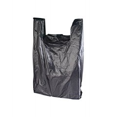 Пакет Майка 41см(+18)*70см, 23мкм, черная