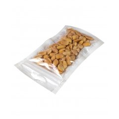 Пакет трехшовные 7*13см, 62мкм, ПЭТ/ПЭ (бел+прозр), зип-лок, европодвес