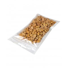 Пакет трехшовные 10*18см, 62 мкм, ПЭТ/ПЭ (бел+прозр), зип-лок, европодвес