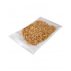 Пакет трехшовные 20*33см, 62 мкм, ПЭТ/ПЭ (бел+прозр), зип-лок, европодвес