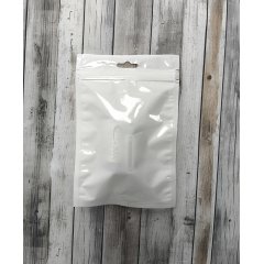 Пакет трехшовные 10*15см, 62 мкм, ПЭТ/ПЭ (бел+прозр), зип-лок, европодвес