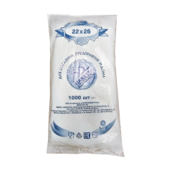 Пакет Фасовка 14(+8)*26см*6мкм, ПНД, прозрачный (1000 шт.)