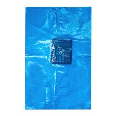 Мешки ПВД 50*80см, 50мкм, синий