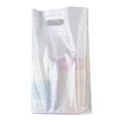 Пакет ВУР 30*40см(+3см), 50мкм, ПВД, белые