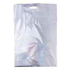 Пакет ВУР 60*70см(+4см), 70мкм, ПВД, белый