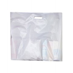 Пакет ВУР 70*50см(+5см), 80мкм, ПВД, белый