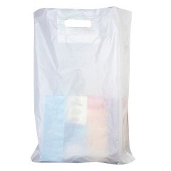 Пакет ВУР 40*50см(+3см), 50мкм, ПНД, белый