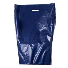 Пакет ВУР 50*60см(+4см), 60мкм, ПВД, синий