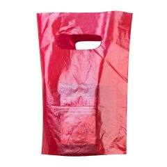 Пакет ВНУР 20см*30см(+0)*45мкм, ПВД, красный