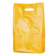 Пакет ВУР 40*50см(+3см), 60мкм, ПВД, желтый