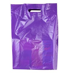 Пакет ВУР 40*50см(+4см), 50мкм, ПВД, фиолетовый