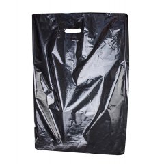 Пакет ВУР 60*70см(+4см), 70мкм, ПВД, черный