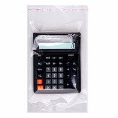 Полипропиленовые пакеты 20*30см(+5см), с клапаном и скотчем, 100 шт./уп.