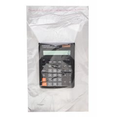 Полипропиленовые пакеты 28*42см(+6см), с клапаном и скотчем, 100 шт./уп.