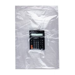 Полипропиленовые пакеты 45*60см(+5см), 30мкм, с клапаном и скотчем