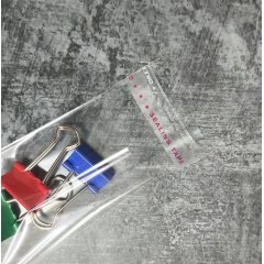 Пакет БОПП 5*8см, 25мкм, с клапаном и скотчем