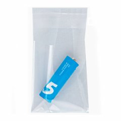 Пакет БОПП 6*7см, 25мкм, с клапаном и скотчем