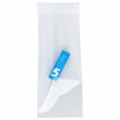 Пакет БОПП 7*15см, 25мкм, с клапаном и скотчем