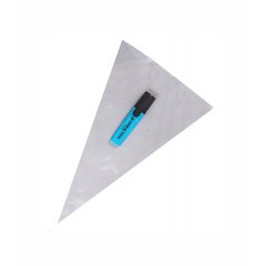 Пакет-Конус БОПП 25см(+0см)*40см, 30мкм , 100 шт./уп.