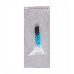 Полипропиленовые пакеты 16*35см(+5см), с клапаном и скотчем 100 шт. / уп.