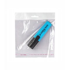 Полипропиленовый пакет 16*12см, 25мкм, с белым еврослотом, клапаном и скотчем, 100 шт./уп.