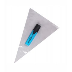 Пакет-Конус БОПП 20см(+0см)*30см, 30мкм , 100 шт./уп.