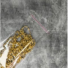 Пакет БОПП 12*22см, 25мкм, с клапаном и скотчем, 100 шт./уп.