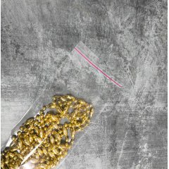 Пакет БОПП 10*20см, 25мкм, с клапаном и скотчем, 100 шт./уп.