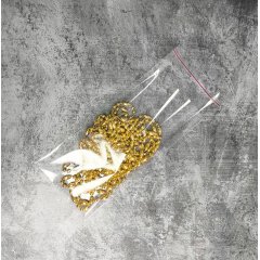 Пакет БОПП 12*25см, 25мкм, с клапаном и скотчем, 100 шт./уп.