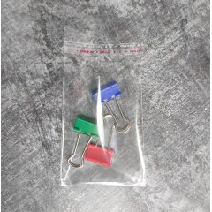 Пакет БОПП 6*8см, 25мкм, с клапаном и скотчем