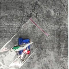 Пакет БОПП 8*12см, 25мкм, с клапаном и скотчем