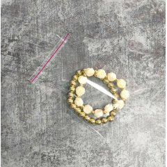 Пакет БОПП 8*7см, 25мкм, с клапаном и скотчем