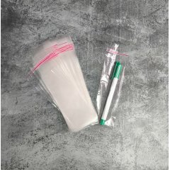 Пакет БОПП 5,5*15см, 25мкм, с клапаном и скотчем