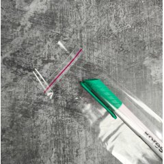 Пакет БОПП 5,5*15см, 25мкм, с клапаном и скотчем