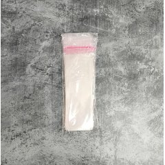 Пакет БОПП 5,5*15см, 25мкм, с клапаном и скотчем