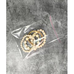 Пакет БОПП 12*12см, 25мкм, с клапаном и скотчем