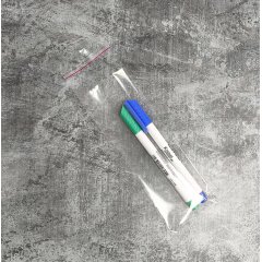 Пакет БОПП 7*20см, 25мкм, с клапаном и скотчем