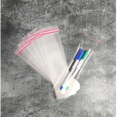 Пакет БОПП 6*18см, 25мкм, с клапаном и скотчем