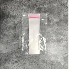 Пакет БОПП 6*18см, 25мкм, с клапаном и скотчем