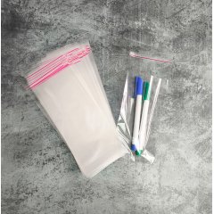 Пакет БОПП 9*18см, 25мкм, с клапаном и скотчем