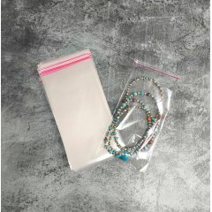 Пакет БОПП 11*18см, 25мкм, с клапаном и скотчем