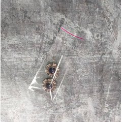 Пакет БОПП 5,5*9см, 25мкм, с клапаном и скотчем