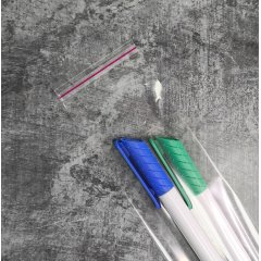 Пакет БОПП 5,5*17см, 25мкм, с клапаном и скотчем