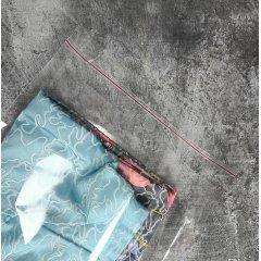 Пакет БОПП 30*40см, 25мкм, с отверст. для воздуха, с клапаном и скотчем