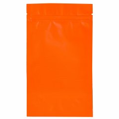 Пакет Дой-Пак 13,5*20(+4)см, Металл/PET/БОПП (оранжевый матовый)