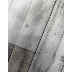 Пакет слайдер 10*15см, 70 мкм, EVA, прозрачный матовый, с черным бегунком