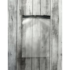 Пакет слайдер 10*15см, 70 мкм, EVA, прозрачный матовый, с черным бегунком