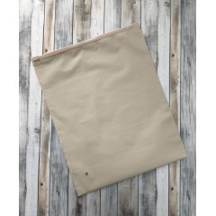 Пакет слайдер 20*25см, 70 мкм, EVA, бежевый матовый