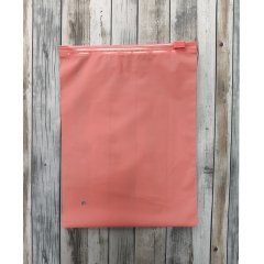 Пакет слайдер 15*20см, 70 мкм, EVA, коралловый матовый