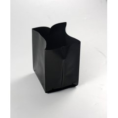 Пакет для рассады 10*20см, 120мкм с перфорацией, черные